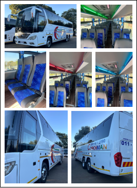 65 Seater Luxury Coach AC (3x2)