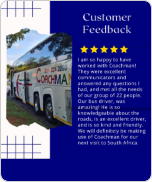 Coachman Coach - 5 Star positive feedback.