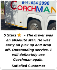 Coachman Coach - satisfied customer feedback