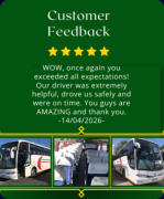 Coachman Coaches - Customer Feedback 