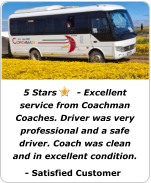 Coachman Coaches - Customer Feedback 