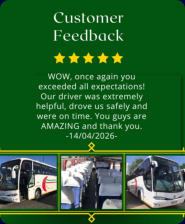 Coachman Coaches - Customer Feedback 