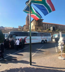 Destinations - Union Buildings with Coachman